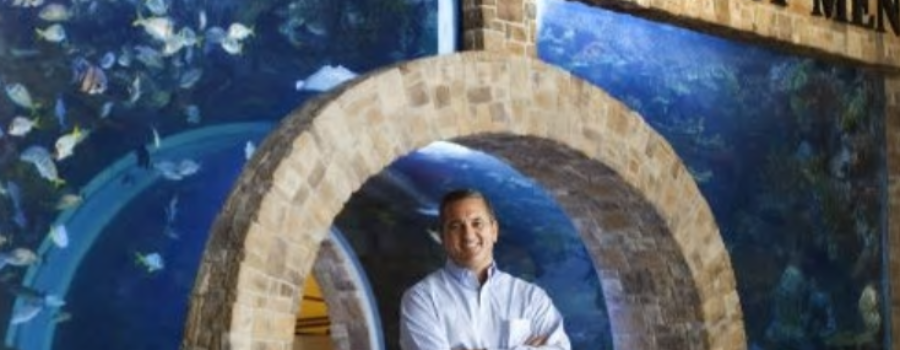 Barron Companies featured in Dallas Morning News for largest private aquarium
